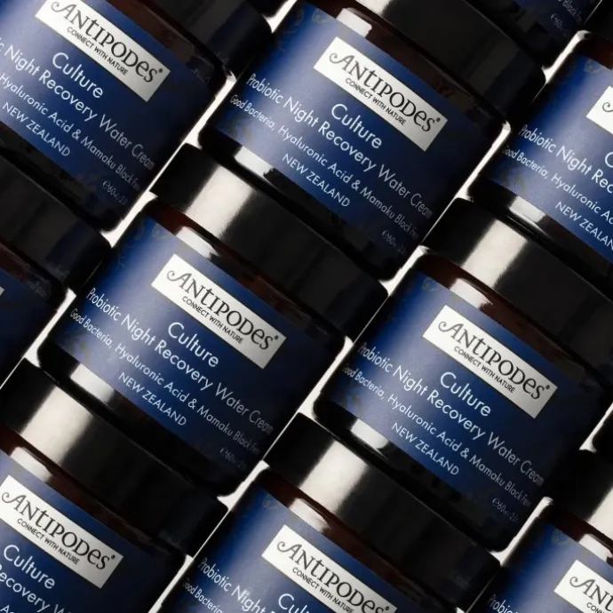 AntipodesCulture Gel Crème de Nuit Réparateur aux probiotiques