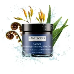 AntipodesCulture Gel Crème de Nuit Réparateur aux probiotiques