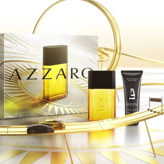 Azzaro pour Homme Coffret Eau de Toilette et Shampooing Cheveux et Corps
