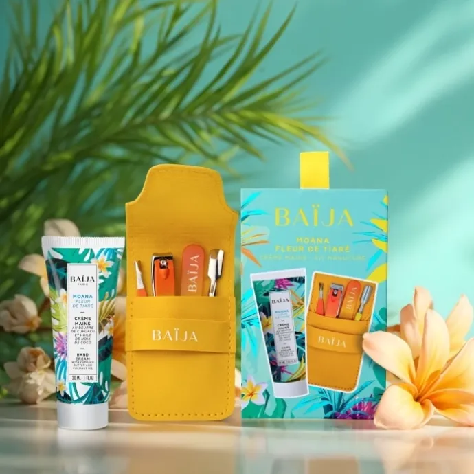 BaijaMoana Coffret Crème Mains et Kit Manucure