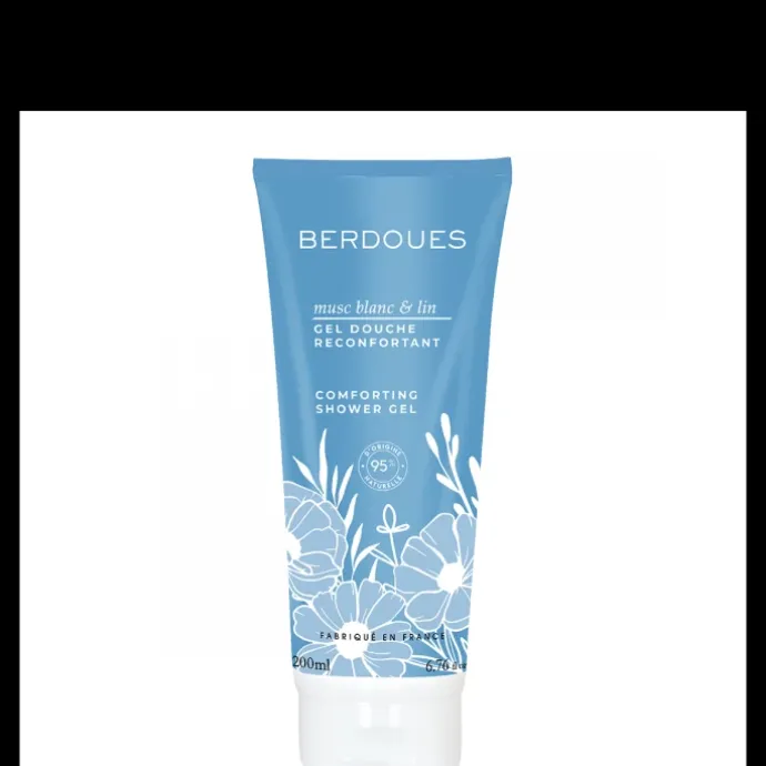 BerdouesMusc Blanc & Lin Gel Douche