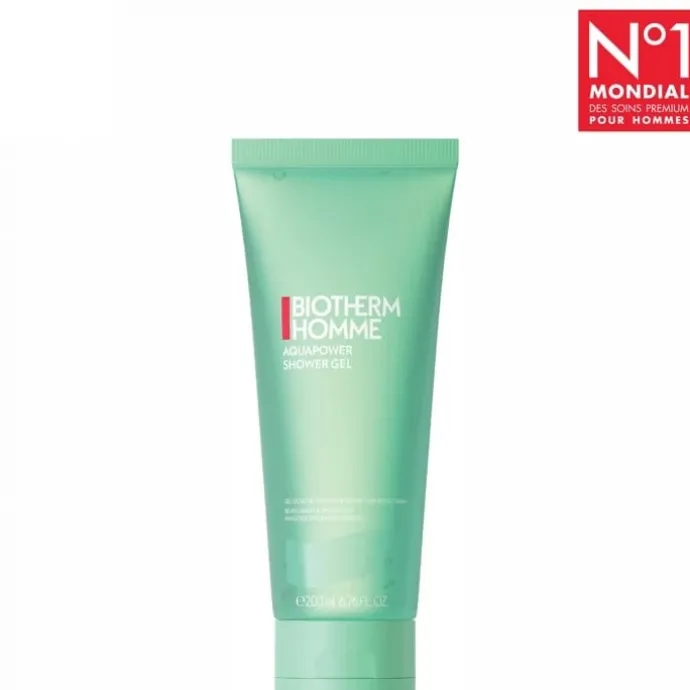 BiothermAquapower Gel Douche Rafraîchissant Détoxifiant Corps & Cheveux