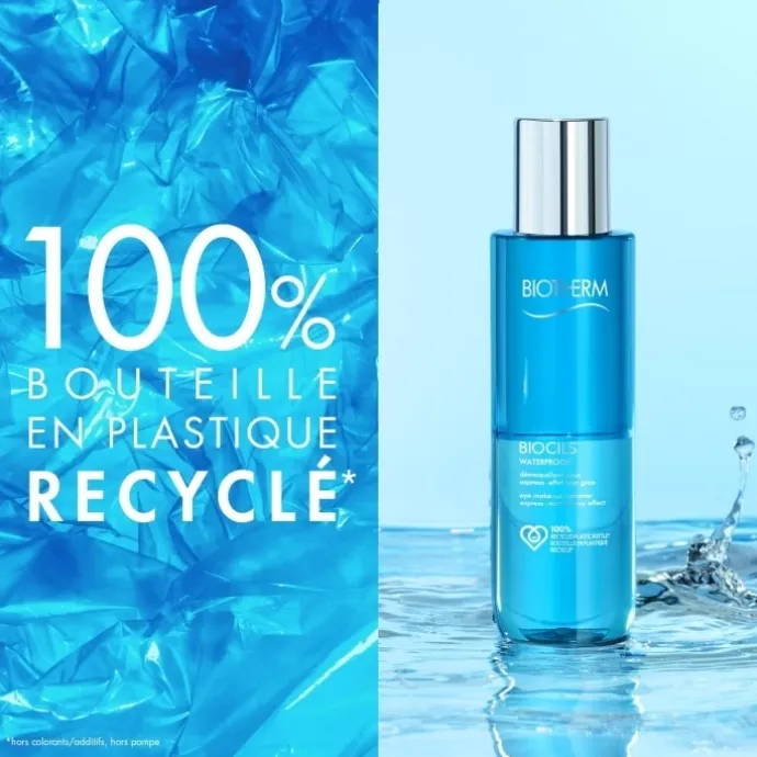 BiothermBiocils Démaquillant Express Bi-Phase Yeux - Waterproof Effet Non Gras