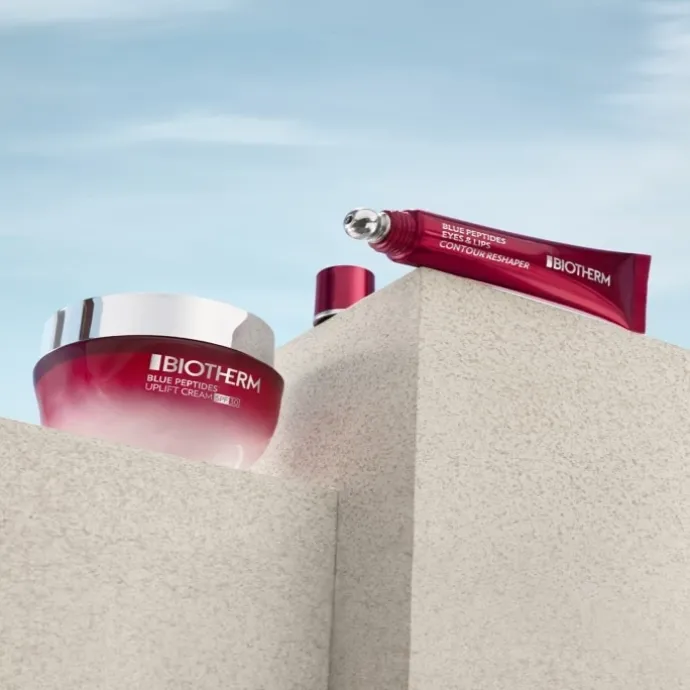BiothermBlue Peptides Eyes & Lips Reshaper Baume Contours des Yeux et des Lèvres