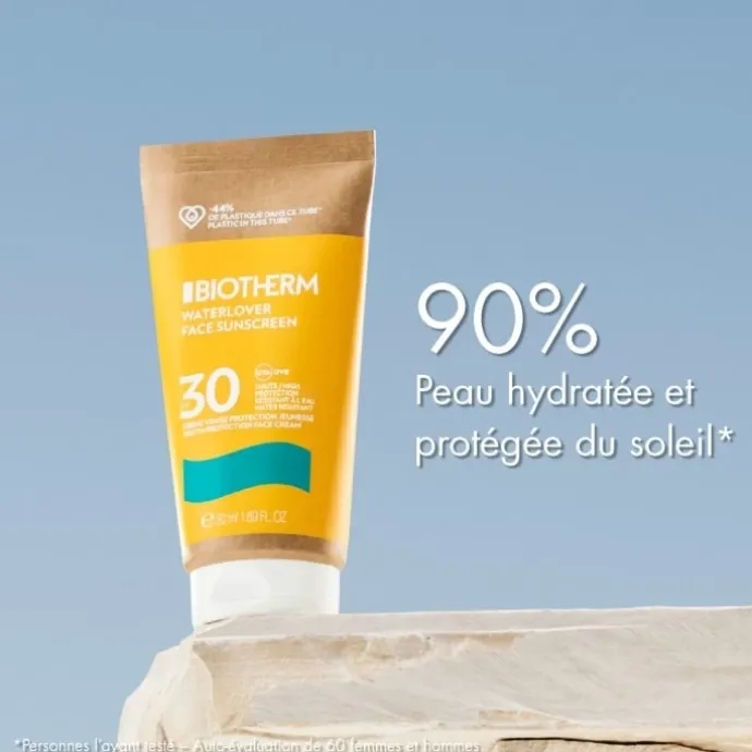 BiothermWaterlover Crème Solaire Visage Anti-âge SPF 30