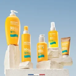 BiothermWaterlover Lait Solaire Hydratant SPF30 Haute Protection pour le Visage et le Corps