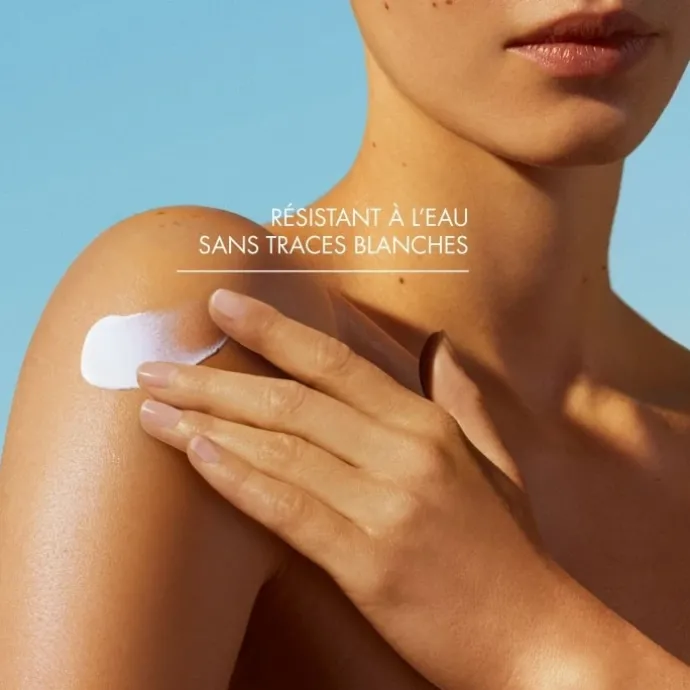 BiothermWaterlover Lait Solaire Hydratant Visage & Corps SPF 50+ - Tube Éco-conçu