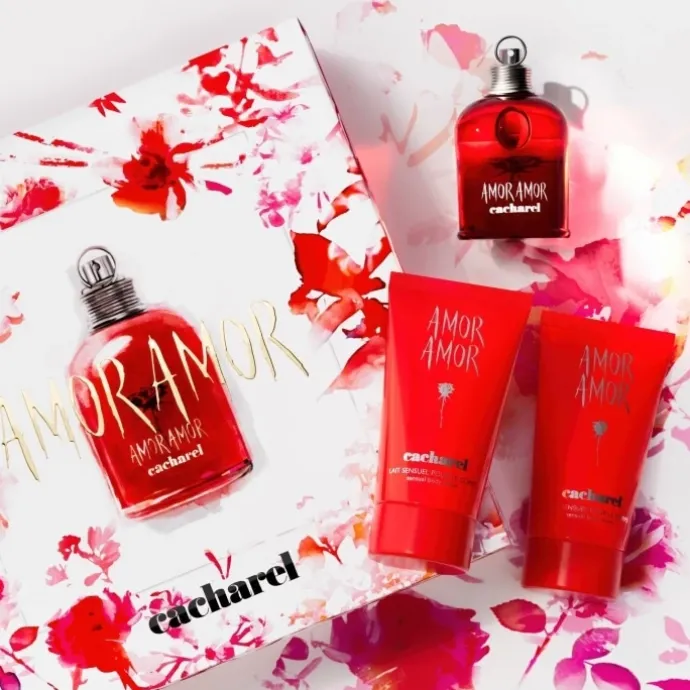 CacharelAmor Amor Coffret Eau de Toilette et Laits Corps