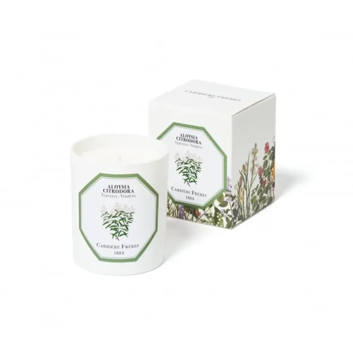 Carrière FrèresVerveine - Aloysia Citrodora Bougie Parfumée