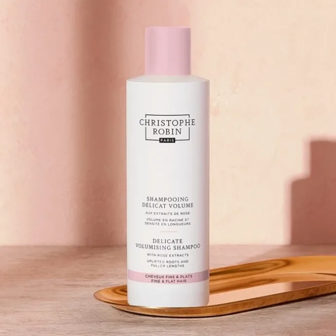 Christophe RobinRituel Volume Shampooing Délicat Volume aux Extraits de Rose