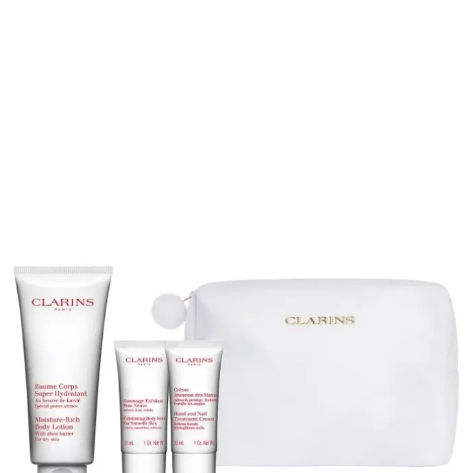 CLARINSCoffret Baume Corps Super Hydratant Coffret Soin Corps et Mains