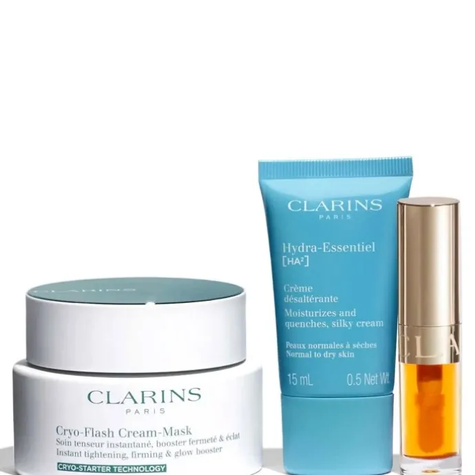 CLARINSCyro-Flash Masque-Crème Coffret Soin Anti-Âge