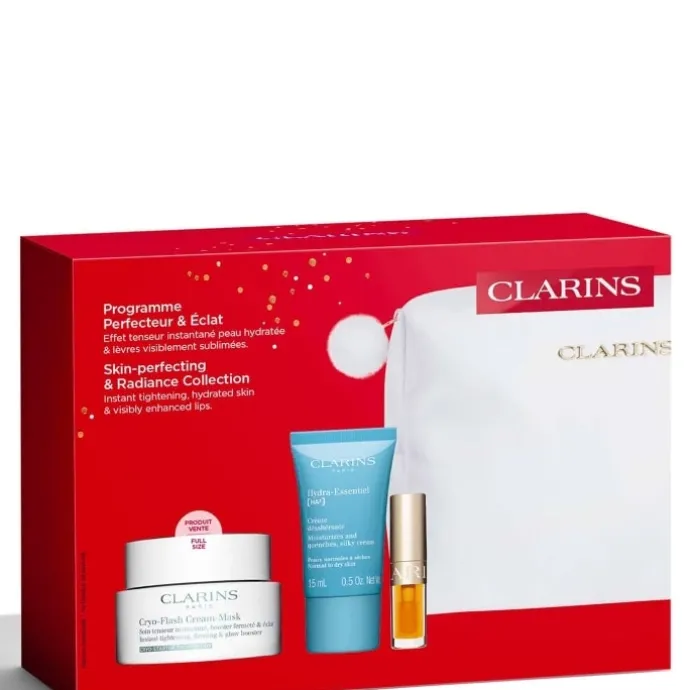 CLARINSCyro-Flash Masque-Crème Coffret Soin Anti-Âge