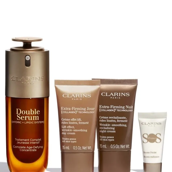 CLARINSDouble Serum & Extra-Firming Coffret Soin Visage