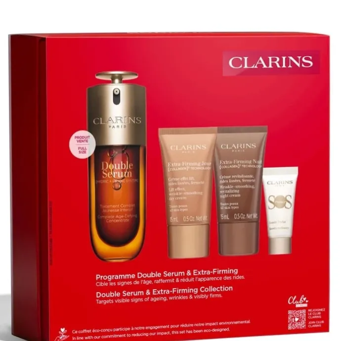 CLARINSDouble Serum & Extra-Firming Coffret Soin Visage