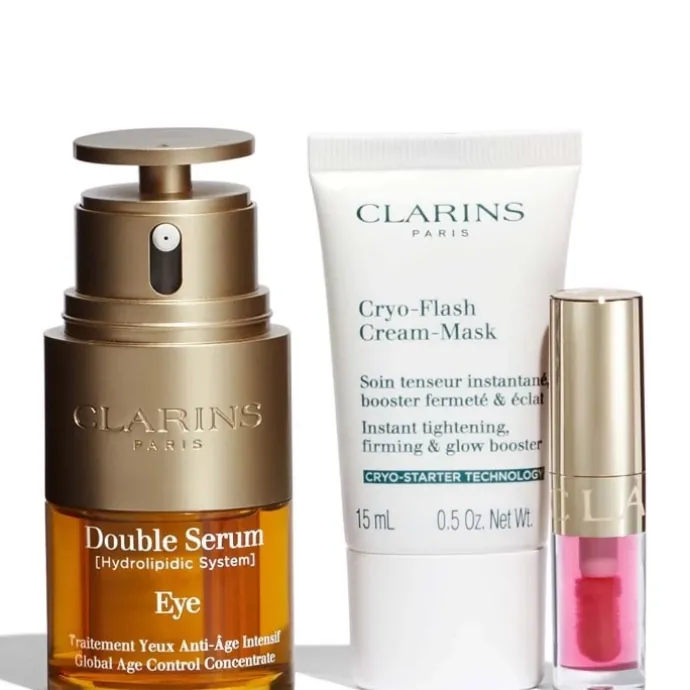 CLARINSDouble Serum Eye Coffret Soin Anti-Âge