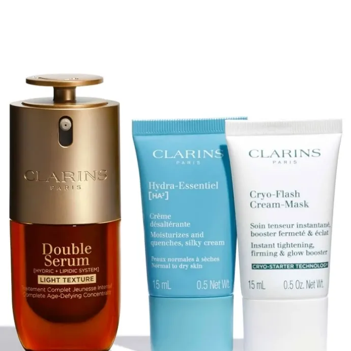 CLARINSDouble Serum Light Coffret Soin Visage