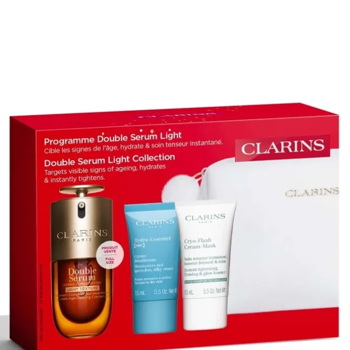 CLARINSDouble Serum Light Coffret Soin Visage