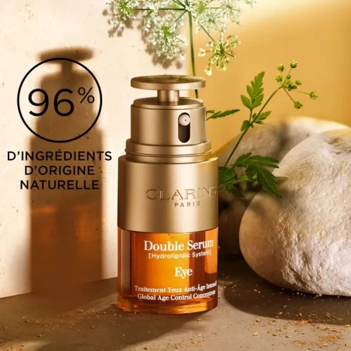 CLARINSDouble Sérum Eye Traitement Yeux Anti âge Intensif Contour des Yeux