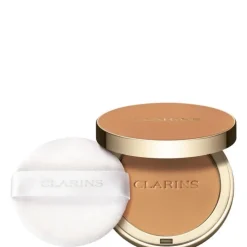 CLARINSEver Matte Compact Powder Poudre Compacte Matifiante Infusée Au Lait De Pêcher