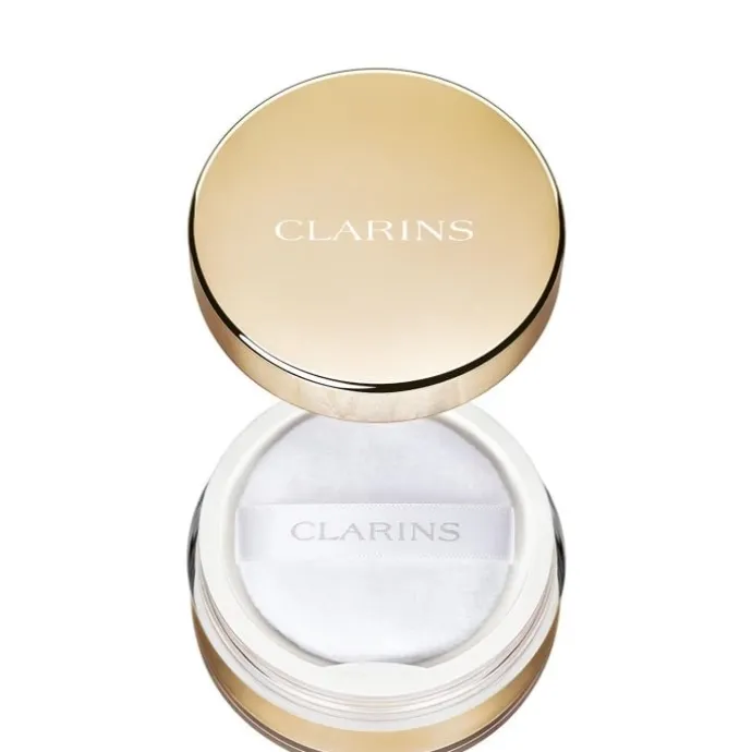 CLARINSEver Matte Loose Powder Poudre libre matifiante infusée au lait de pêcher
