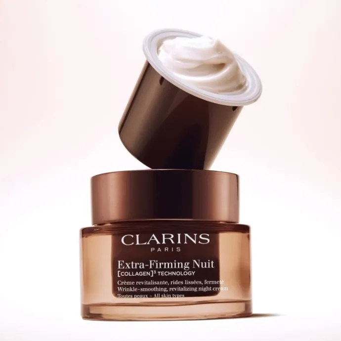 CLARINSExtra-Firming Nuit Crème Fermeté Anti-Âge Peaux Sèches