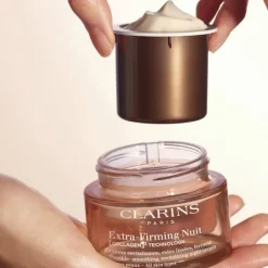 CLARINSExtra-Firming Nuit Crème Fermeté Anti-Âge Peaux Sèches