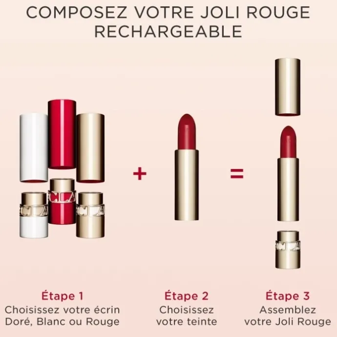 CLARINSJoli Rouge Ecrin Doré