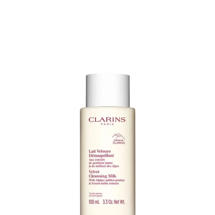 CLARINSLait Velours Démaquillant Aux Extraits de Gentiane Jaune & Mélisse des Alpes