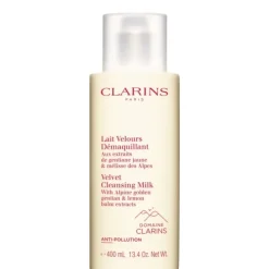 CLARINSLait Velours Démaquillant Aux Extraits de Gentiane Jaune & Mélisse des Alpes