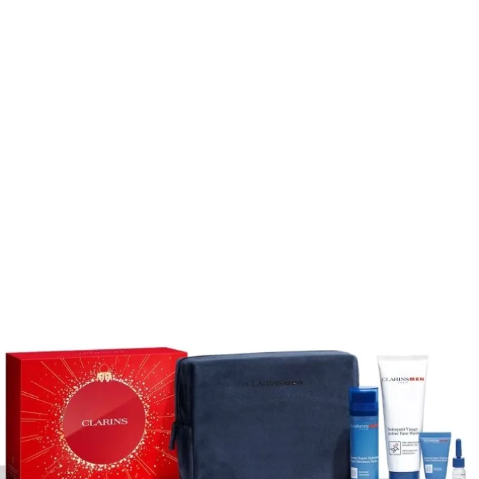 ClarinsMen Coffret Baume Super Hydratant & Nettoyant visage