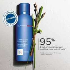 ClarinsMen Gel Moussant Rasage Idéal