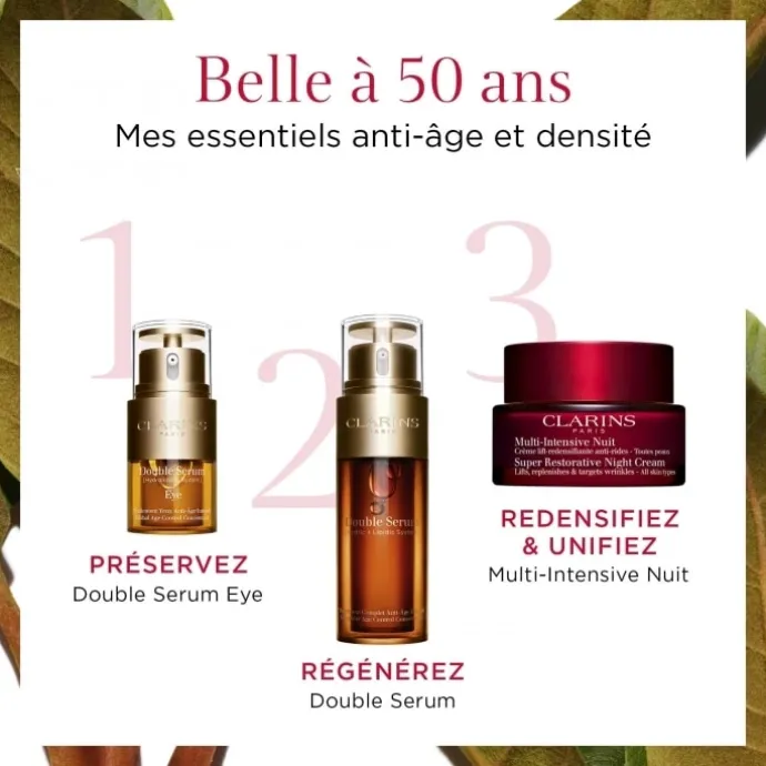 CLARINSMulti Intensive Crème Lift-Repulpante Anti-Rides Nuit - Peaux très Sèches