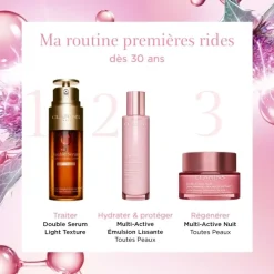 CLARINSMulti-Active Emulsion lissante, booster d’éclat – Toutes peaux
