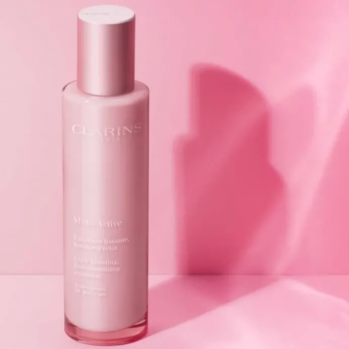 CLARINSMulti-Active Emulsion lissante, booster d’éclat – Toutes peaux