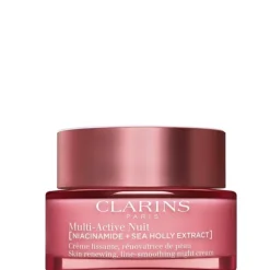 CLARINSMulti-Active Nuit Crème lissante, rénovatrice de peau – Peaux sèches