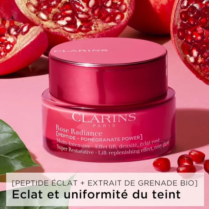 CLARINSMulti-Intensive Rose Radiance Crème Jour Anti-Rides - Toutes Peaux