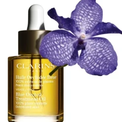 CLARINSOrchidée Bleue                Huile Visage ● Peaux Déshydratées