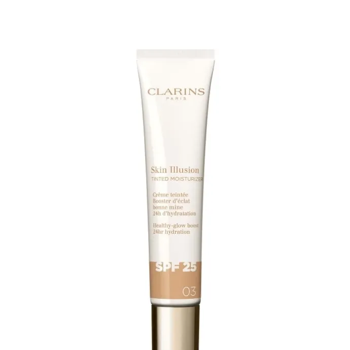 CLARINSSkin Illusion Tinted Moisturizer SPF25 Crème Teintée Booster d'Eclat