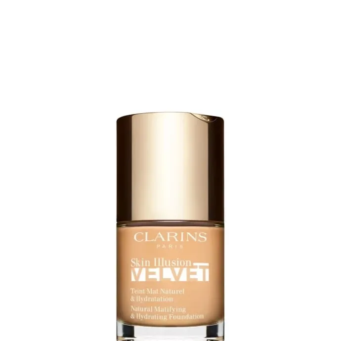 CLARINSSkin Illusion Velvet Fond de Teint Mat Naturel & Hydratation