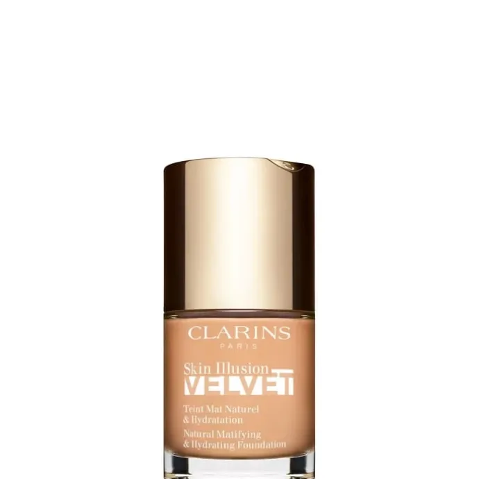 CLARINSSkin Illusion Velvet Fond de Teint Mat Naturel & Hydratation