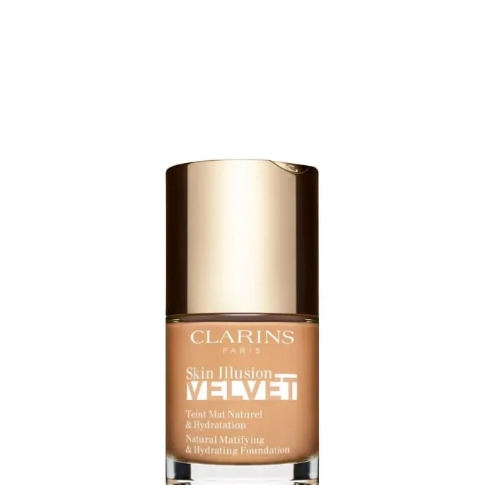 CLARINSSkin Illusion Velvet Fond de Teint Mat Naturel & Hydratation