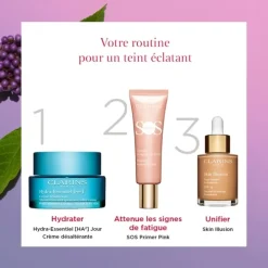 CLARINSSOS Primer Base de Teint Anti-Fatigue