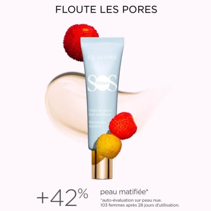 CLARINSSOS Primer Base de Teint Matifiante