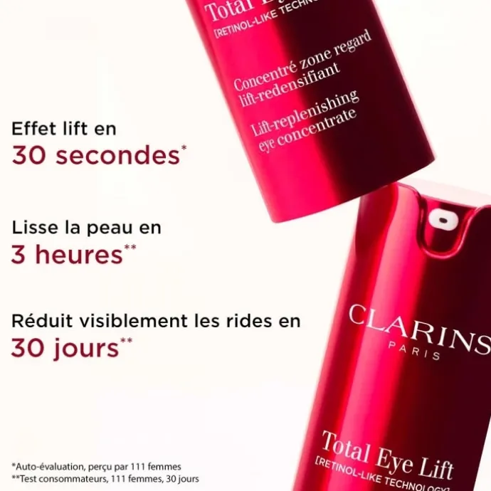 CLARINSTotal Eye Lift - Contour des Yeux Anti-Âge Soin yeux anti-rides Rechargeable
