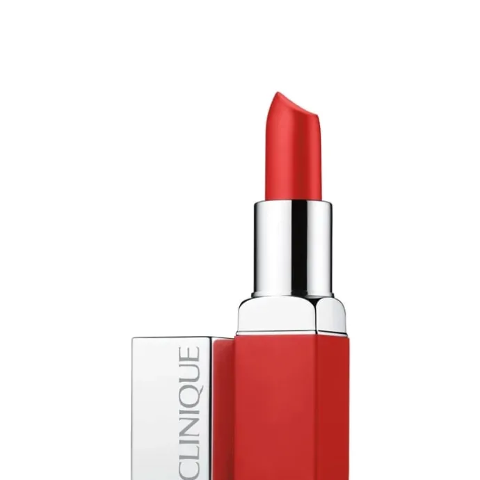Clinique Pop™ Matte Lip Colour + Primer Rouge Mat + Base Lissante 2 en 1