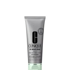 CLINIQUEAll About Clean Gommage + Masque Au Charbon 2-en-1