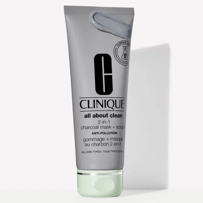 CLINIQUEAll About Clean Gommage + Masque Au Charbon 2-en-1