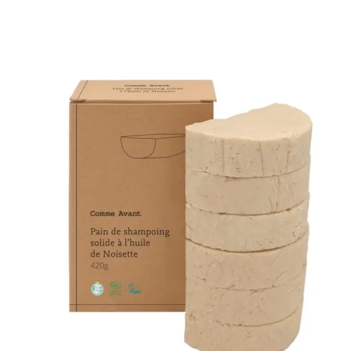 Comme AvantShampoing Naturel Solide A L'Huile de Noisette