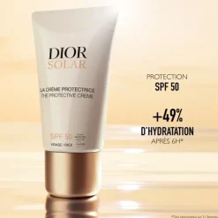 Dior Solar La Crème Protectrice VIsage SPF 50 Crème Solaire Visage Haute Protection